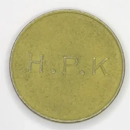 General Post Office 10 cent token - Number D 30