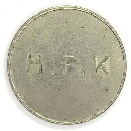 General Post Office 10 cent token - Number L 260