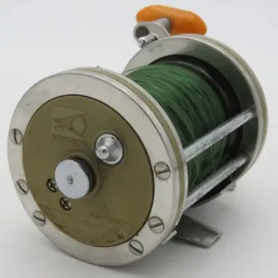 Vintage Kencor Drum fishing reel - Working