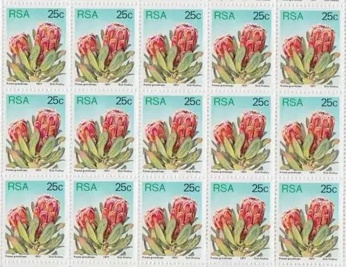 SACC 430a - Full sheet with 100 mint stamps - 26 Oct 1981 - as per scan
