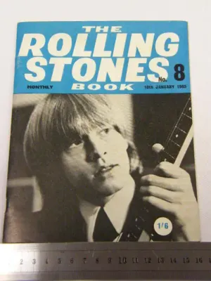 Original Rolling Stones monthly book no 8 - 10th January 1965 - as per photo