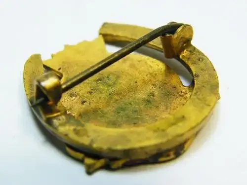 Antique HMS Vanguard sweetheart pin brooch - as per photo