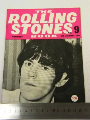 Original Rolling Stones monthly book no 9 - 10th February 1965 - as per photo