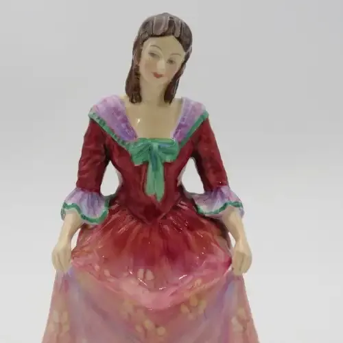 Paragon Fine Bone China Lady Anne porcelain figurine - Unusual colour variation