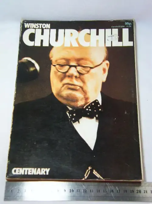 Winston Churchill centenary book - as per photo