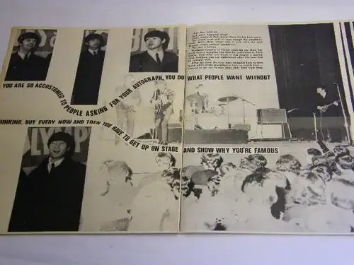 Beatles in Paris Boyfriend Magazine photo news extra - original - as per photo