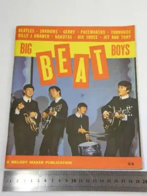 Big Beat Boys - original booklet with the Beatles on the cover - 1963 - as per photo