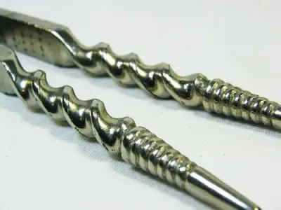 Vintage silverplated nutcracker with Barley twist handles - as per photo