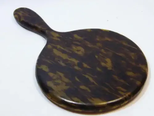 Vintage Tortoise shell hand mirror - as per photo