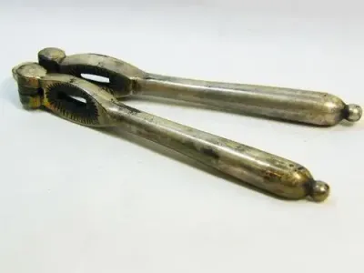 Antique silver plated nutcracker - as per photo