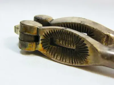 Antique silver plated nutcracker - as per photo