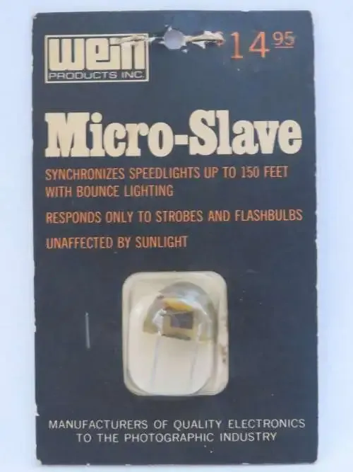 Wein products Inc. Micro-slave - Synchronizes speedlights up to 150 feet