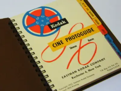 1952 printing Kodak Cine photoguide - as per photo