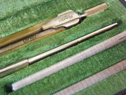 Vintage Lotter Germany drawing set in original case - as per photo