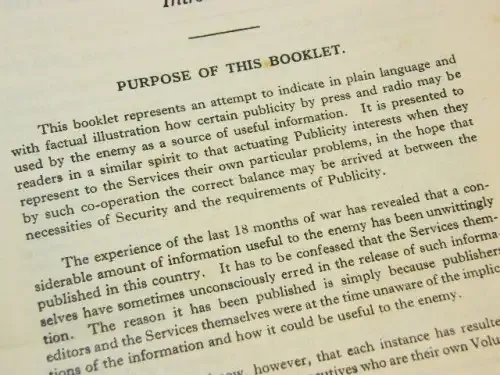 Keeping information from the enemy - 2nd edition by Authority The Victorian Railways Printing works