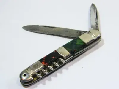 Unusual German made pocket knife - small - as per photo