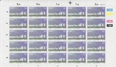 SACC 541-544 Full mint Sheets - Weather Stations - as per scan