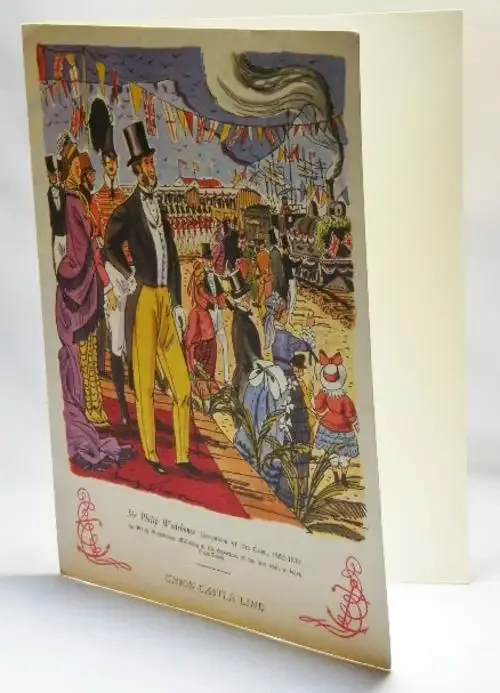 Union Castle Line RMS Pendennis Castle Dinner menu - 23 August 1967 - as per photo