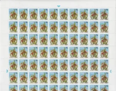 SWA - SACC 254bf Mint and Used Full Sheets with 100 Stamps each - as per scan