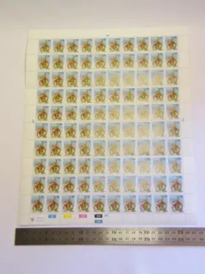 SWA - SACC 254bf Mint and Used Full Sheets with 100 Stamps each - as per scan