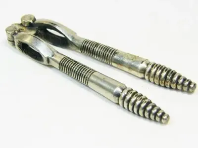 Antique Victorian silver plated nutcracker - as per photo