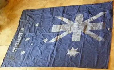 Promotional Australian flag made by Verna Toys - 85cm x 116cm - as per photo