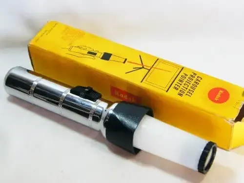 Vintage Kodak Carousel projection pointer in original box - not tested - as per photo