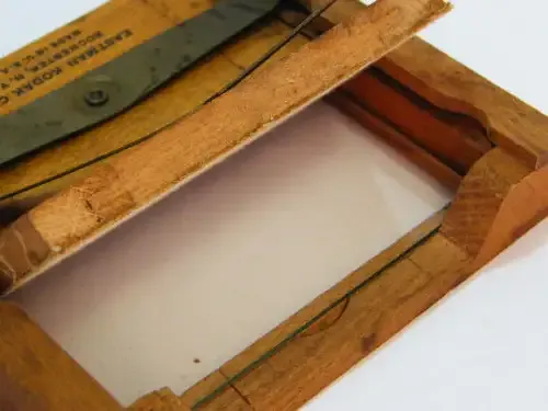 Vintage Eastman wooden printing frame for 3 1/2 x 3 1/2 negatives - as per photo