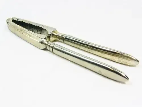 Vintage chrome plated nutcracker - as per photo
