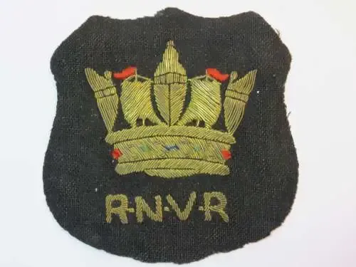 Royal Naval Volunteer Reserve bullion wire badge