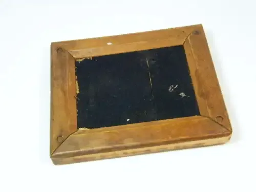 Antique wooden photo printing frame