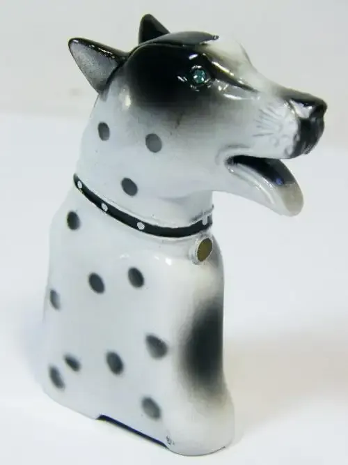 Piezo gas lighter in shape of Dalmatian dog
