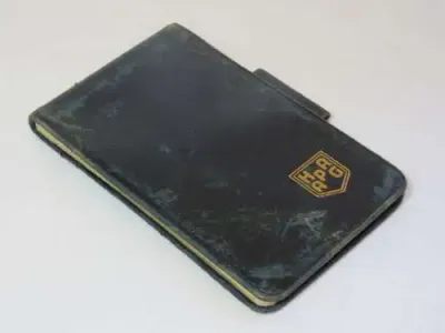 Vintage HAPAG Hamburg-Amerika Linie notebook