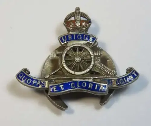 Royal Field Artillery sweetheart button badge