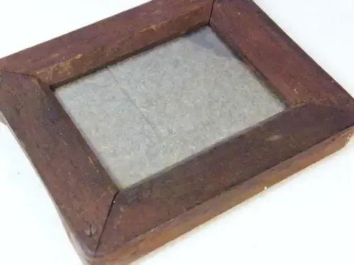 Antique wooden contact printing frame