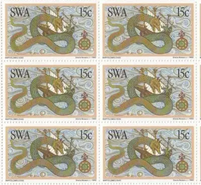 SWA - SACC 403-406 - Set of Mint Fuel Sheets - Discovers of SWA