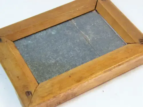 Antique wooden photo printing frame