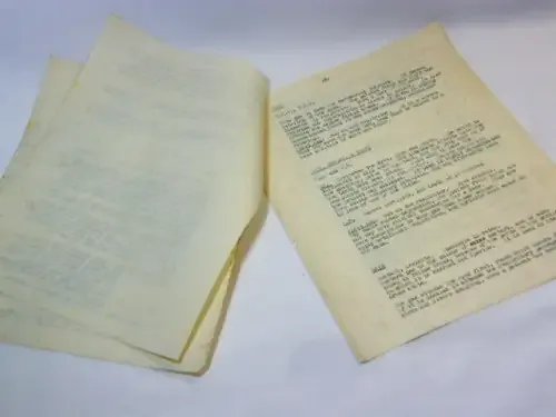 WW2 booklet on War Cases
