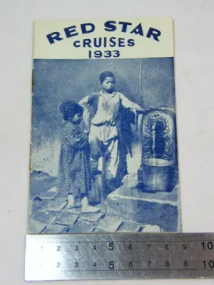 Red Star Cruises 1933 SS Lapland cruises summary for 1933
