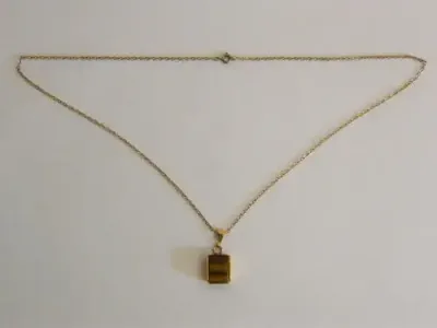 Vintage SAL Pendant and Necklace