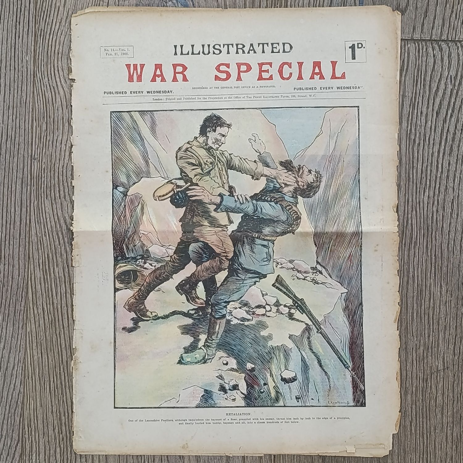 Boer War Illustrated War Special newspaper dated 21 February 1900 No.14 Vol.1
