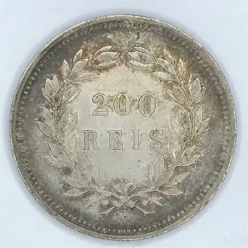 1892 Portugal 200 Reis - AU