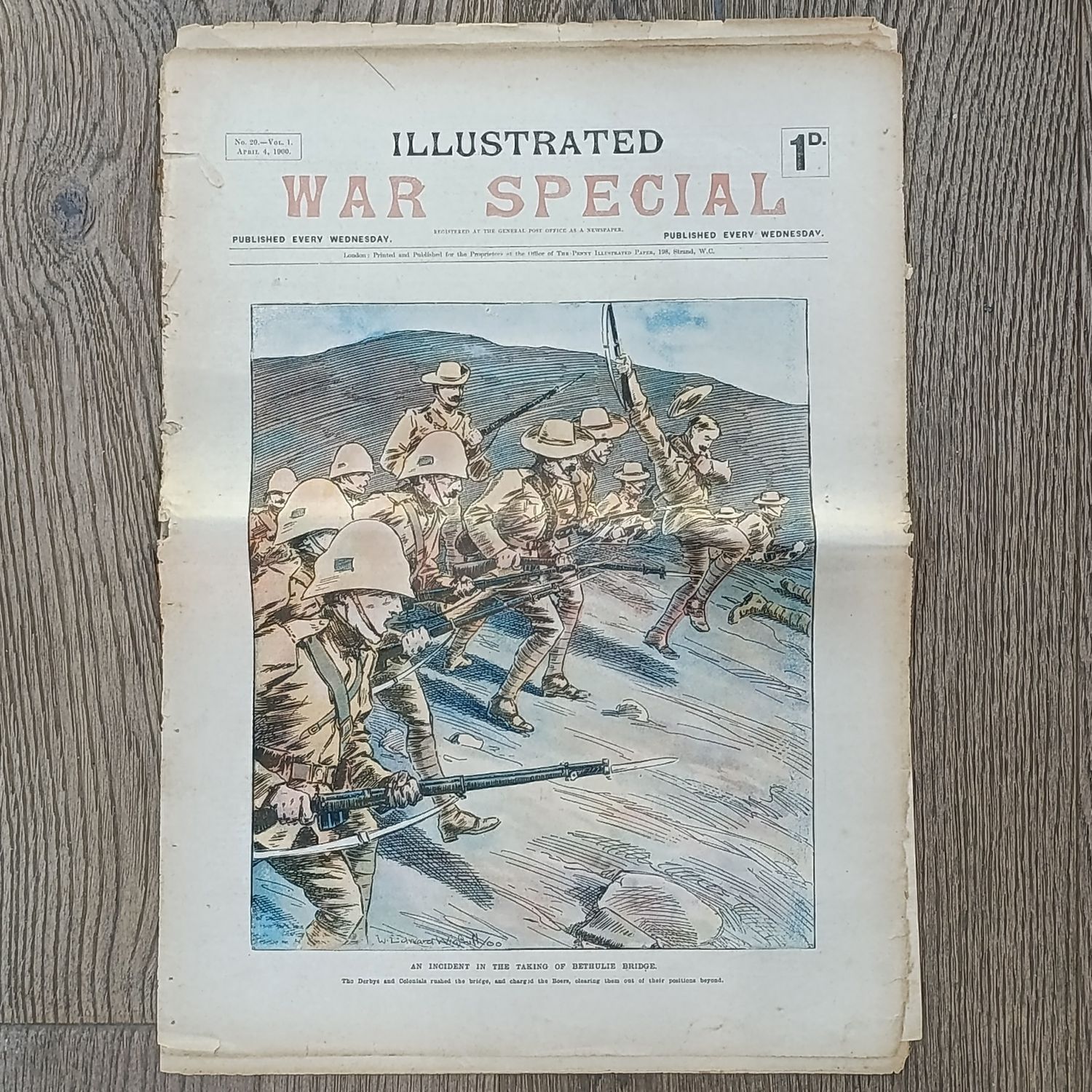 Boer War Illustrated War Special newspaper dated 4 April 1900 No.20 Vol.1