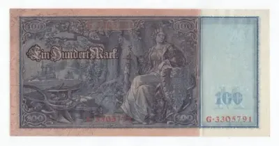 Germany Reichsbanknote 100 Mark - 1910