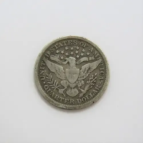 1897 USA Barber Quarter
