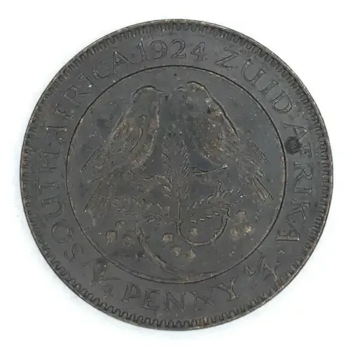 1924 SA Union Farthing - AU