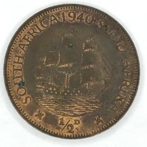 1940 SA Union Half Penny -