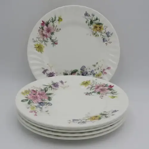 Set of 6 Royal Doulton Arcadia medium plates