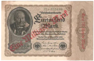 Germany Reichsbanknote 1000 Mark - 1922