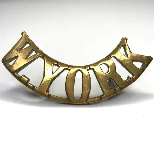 West Yorkshire regiment shoulder title